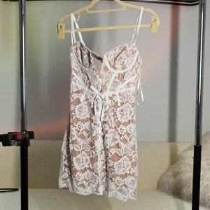 For Love and Lemons Size Small Julia Lace Mini Dress